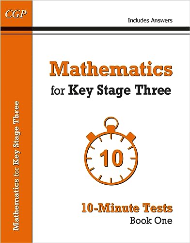 Mathematics for KS3: 10-Minute Tests - Book 1 (including Answers) (CGP KS3 10-Minute Tests) von Coordination Group Publications Ltd (CGP)